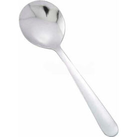 Winco  Dwl Industries Co. 0002-04 Winco 0002-04 Windsor Bouillon Spoon, 12/Pack image.