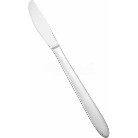 Winco  Dwl Industries Co. 0019-08 Winco 0019-08 Flute Dinner Knife, 12/Pack image.