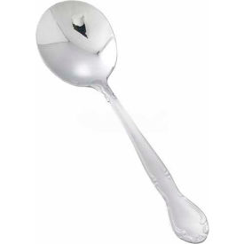 Winco  Dwl Industries Co. 0024-04 Winco 0024-04 Elegance Bouillon Spoon, 12/Pack image.