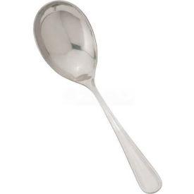 Winco  Dwl Industries Co. 0030-21 Winco 0030-21 Shangarila Large Bowl Serving Spoon, 12/Pack image.