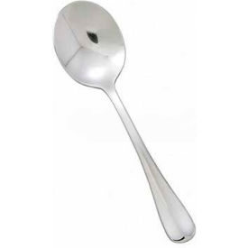 Winco  Dwl Industries Co. 0034-04 Winco 0034-04 Stanford Bouillon Spoon, 12/Pack image.