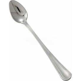 Winco  Dwl Industries Co. 0036-02 Winco 0036-02 Deluxe Pearl Iced Tea Spoon, 12/Pack image.