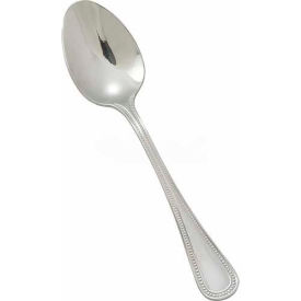 Winco  Dwl Industries Co. 0036-03 Winco 0036-03 Deluxe Pearl Dinner Spoon, 12/Pack image.