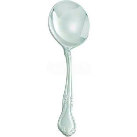 Winco  Dwl Industries Co. 0039-04 Winco 0039-04 Chantelle Bouillon Spoon, 12/Pack image.