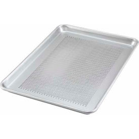 Winco  Dwl Industries Co. ALXP-1318P Winco ALXP-1318P, Sheet Pan, Aluminum, Perforated, 18 Ga., 13" x 18" image.