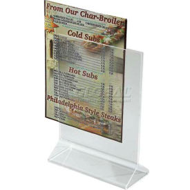 Winco  Dwl Industries Co. ATCH-57 Winco ATCH-57 Table Card Holder, Acrylic image.