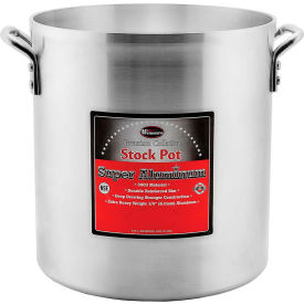 Winco  Dwl Industries Co. ALHP-60 Winco AXHH-60 Extra Heavy Aluminum Stock Pot image.