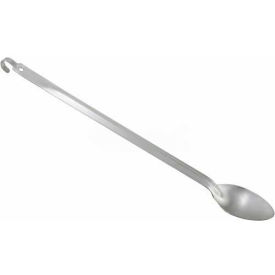 Winco  Dwl Industries Co. BHKS-21 Winco BHKS-21 Solid Basting Spoon With Hook, 21"L, Stainless Steel image.
