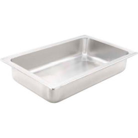 Winco  Dwl Industries Co. C-WPF Winco C-WPF Full-Size Dripless Water Pan, 4" image.