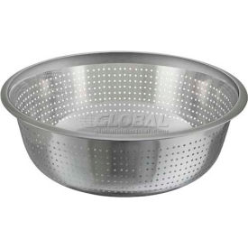 Winco  Dwl Industries Co. CCOD-15S Winco CCOD-15S Chinese Style Colander, 15"D, Stainless Steel image.