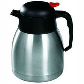 Winco  Dwl Industries Co. CF-1.2 Winco CF-1.2 Stainless Steel Lined Carafe, 1.2 L image.