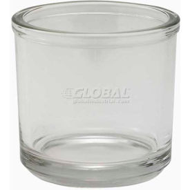 Winco  Dwl Industries Co. CJ-7G Winco CJ-7G Condiment Jar, 7 oz, Glass image.