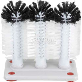 Winco  Dwl Industries Co. GWB-3 Winco GWB-3 - Triple Glass Washer Brush image.