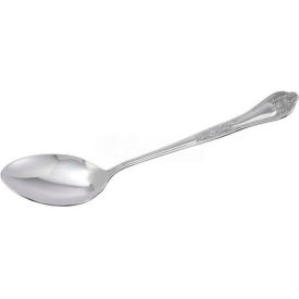 Winco  Dwl Industries Co. LE-11 Winco LE-11 Elegance Solid Spoon, 11"L, Stainless Steel image.