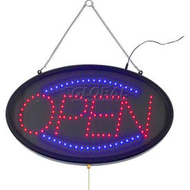 Winco  Dwl Industries Co. LED-10 Winco LED-10 LED "OPEN" Sign, 3 Patterns image.