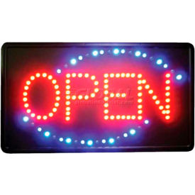 Winco  Dwl Industries Co. LED-6 Winco LED-6 LED "OPEN" Sign w/Triple Flashing Pattern  image.