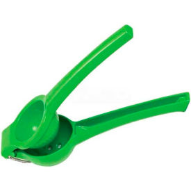 Winco  Dwl Industries Co. LS-8G Winco LS-8G Lime Squeezer, Enamel Coated Aluminum, 8"L, Green image.