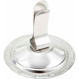 Winco  Dwl Industries Co. MH-2C Winco MH-2C Single Clip Menu Holder, 2-1/2"W, 2"H, Stainless Steel image.