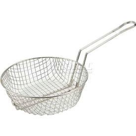 Winco  Dwl Industries Co. MSB-08M Winco MSB-08M Medium Mesh, 8" Diameter, Stainless Steel image.