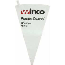 Winco  Dwl Industries Co. PBC-12 Winco PBC-12 Pastry Bag, 12", Cotton, Plastic Coated image.