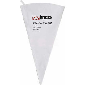 Winco  Dwl Industries Co. PBC-21 Winco PBC-21 Pastry Bag, 21", Cotton, Plastic Coated image.