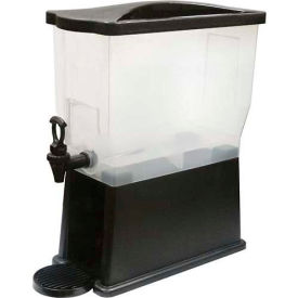 Winco  Dwl Industries Co. PBD-3 Winco PBD-3 Beverage Dispenser, 3 Gal, 18.9"L, 8-3/16"W, 20-3/8"H, Polycarbonate image.