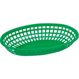 Winco  Dwl Industries Co. POB-G Winco POB-G Oval Fast Food Baskets, 12/Pack image.