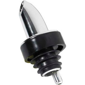 Winco  Dwl Industries Co. PP-C Winco PP-C Chrome Plated Free Flow Pourer, 12/Pack image.