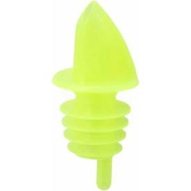 Winco  Dwl Industries Co. PPR-2Y Winco PPR-2Y Free Flow Pourers, Yellow, 12/Pack image.