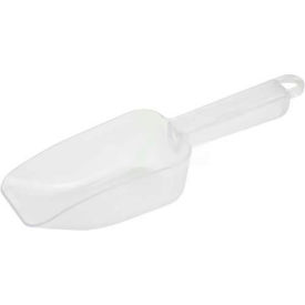 Winco  Dwl Industries Co. PS-10 Winco PS-10 Utility Scoop, 10 oz, Clear, Polycarbonate image.