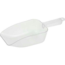 Winco  Dwl Industries Co. PS-32 Winco PS-32 Utility Scoop, 32 oz, Clear, Polycarbonate image.