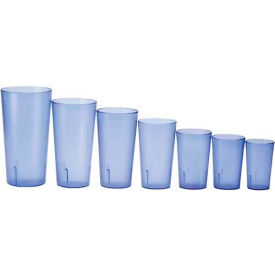 Winco  Dwl Industries Co. PTP-05B Winco PTP-05B Pebbled Tumblers, 5 oz, 9.63"H, 12/Pack image.