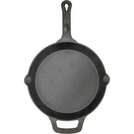 Winco  Dwl Industries Co. CAST-10 Winco CAST-10 Round Cast Iron Skillet image.