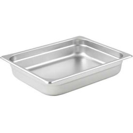 Winco  Dwl Industries Co. SPJL-202 Winco SPJL-202 Steam Pan, Half-size, 2-1/2"H image.