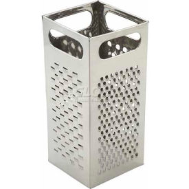 Winco  Dwl Industries Co. SQG-4 Winco SQG-4 Box Grater, Stainless Steel Handle, Stainless Steel image.