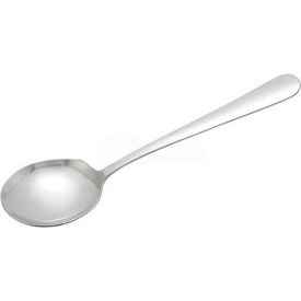 Winco  Dwl Industries Co. SRS-2 Winco SRS-2 Berry Spoon, 8-1/2"L, Square Shaped Bowl, Stainless Steel, 12/Pack image.