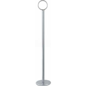 Winco  Dwl Industries Co. TBH-12 Winco TBH-12 Table Number Holder, 12"H, Stainless Steel image.