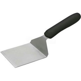 Winco  Dwl Industries Co. TKP-41 Winco TKP-41 Steak/Burger Turner, 4"L Blade, 3-3/4"W, Black Polypropylene Handle image.