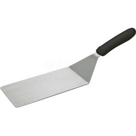 Winco  Dwl Industries Co. TKP-42 Winco TKP-42 Turner, 4"L Blade, 8" W, Black Polypropylene Handle image.