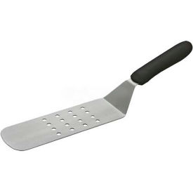 Winco  Dwl Industries Co. TKP-91 Winco TKP-91 Flexible Turner W/ Perforated Blade, 9-1/2"L Blade, 3"W, Black Polypropylene Handle image.