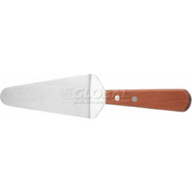 Winco  Dwl Industries Co. TN166 Winco TN166 Blade Pie Server, 5-1/2"L Blade, Wooden Handle image.