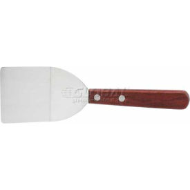 Winco  Dwl Industries Co. TN32 Winco TN32 Blade Flexible Turner, 3-1/4"L Blade Flexible Turner, 2-1/4"W, Wooden Handle image.