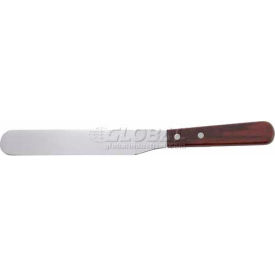 Winco  Dwl Industries Co. TOS-7 Winco TOS-7 Blade Offset Spatula, 7-3/4"L Blade, Wooden Handle image.