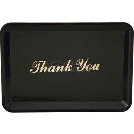 Winco  Dwl Industries Co. TT-46 Winco TT-46 - Tip Tray with Gold Imprint Thank You image.