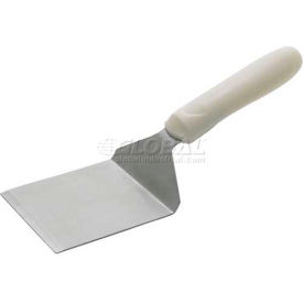 Winco  Dwl Industries Co. TWP-41 Winco TWP-41 Steak/Burger Turner, 4"L Blade, 3-3/4"W, White Polypropylene Handle image.