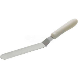 Winco  Dwl Industries Co. TWPO-7 Winco TWPO-7 Offset Spatulas, 7-3/4"L Blade, White Polypropylene Handle image.