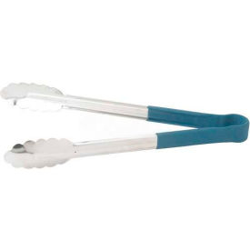 Winco  Dwl Industries Co. UTPH-12B Winco UTPH-12B Utility Tong Heat Resistant, Heat Resistant, 12"L, Blue image.