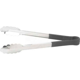 Winco  Dwl Industries Co. UTPH-12K Winco UTPH-12K Utility Tong Heat Resistant, Heat Resistant, 12"L, Black image.