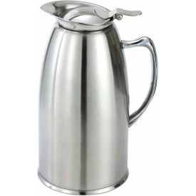 Winco  Dwl Industries Co. VSS-508 Winco VSS-508 Stainless Steel Lined Beverage Server, 20 oz image.