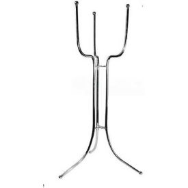 Winco  Dwl Industries Co. WB-12FS Winco WB-12FS Wine Bucket Stand, 30"H, Chrome Plated image.